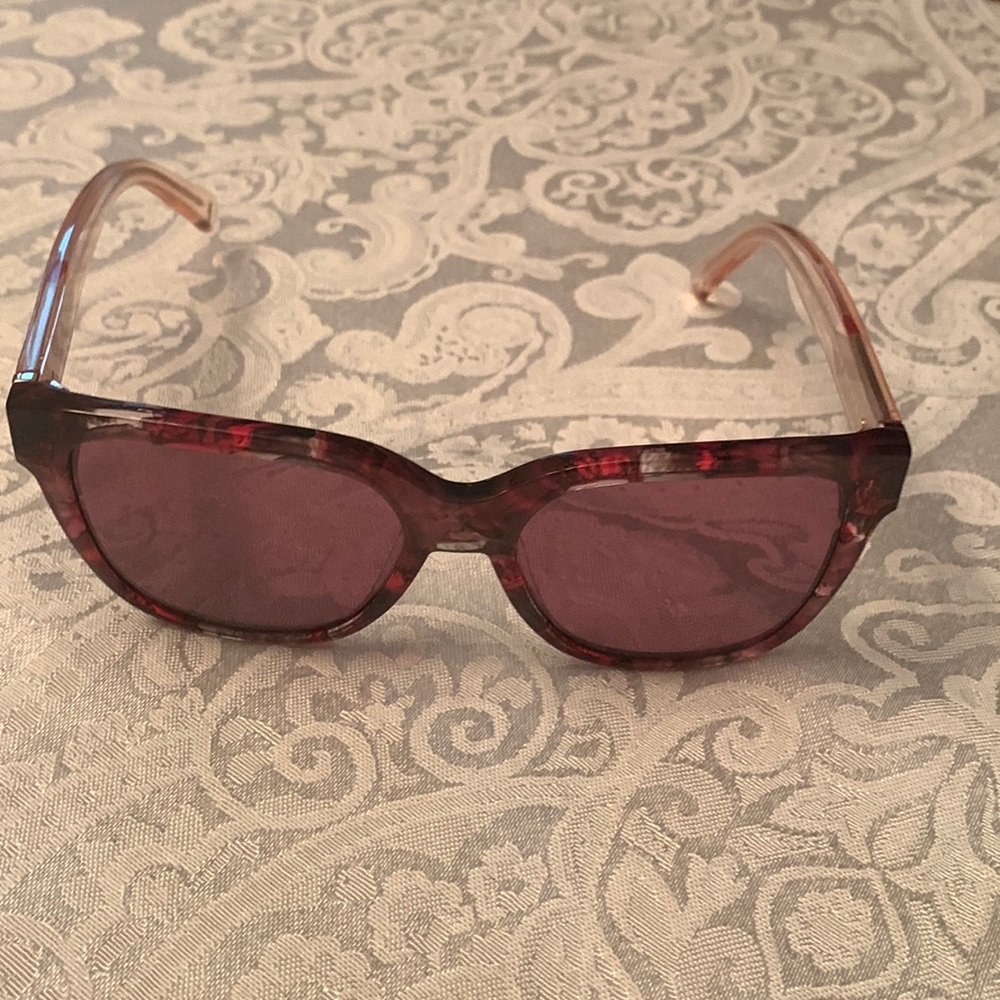 Longchamp sunglasses 🕶 red frames multicolored